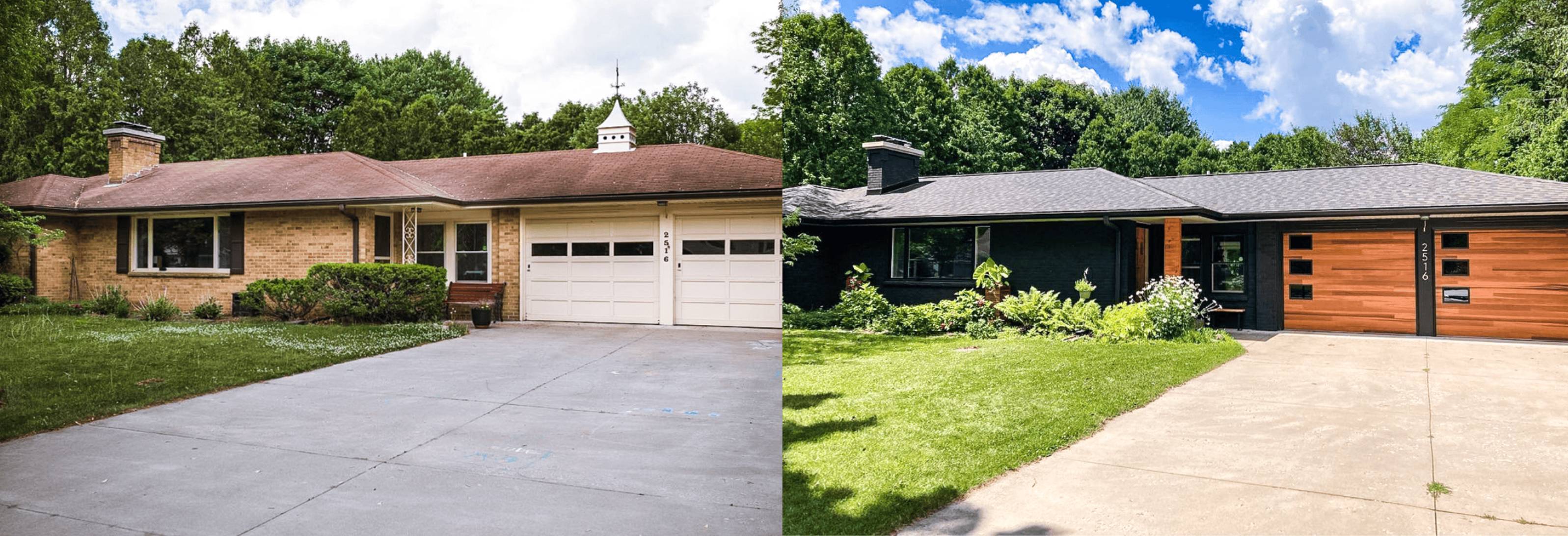 Garage door makeover ideas to inspire your next renovation